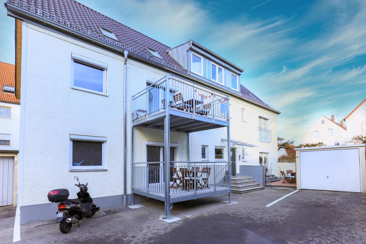 Bright - Beachstyle - Kitchen - Kingbed - Parking - Netflix Daire Augsburg Dış mekan fotoğraf